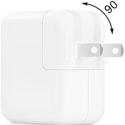 2Pcs Mac AC Wall Adapter Plug Duckhead – US Standard Wall Charger with Power Cord for MacBook, iBook, iPhone & iPod,Replacement AC Power Adapter Brick