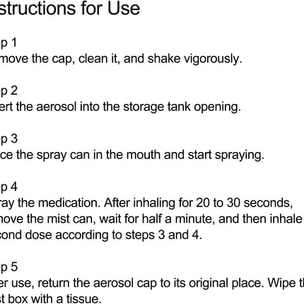 Cat Inhaler Spacer, Aerosol Chamber Inhaler Spacer for Cat's Breathing & Delivering Medication, Come with 2 Size Masks