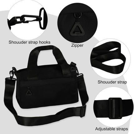 Mini Gym Bag Small Sport Bag Adjustable Duffle Bag Detachable Strap Gym Tote for Men Women Portable Shoulder Fitness Bag for Travel Sports