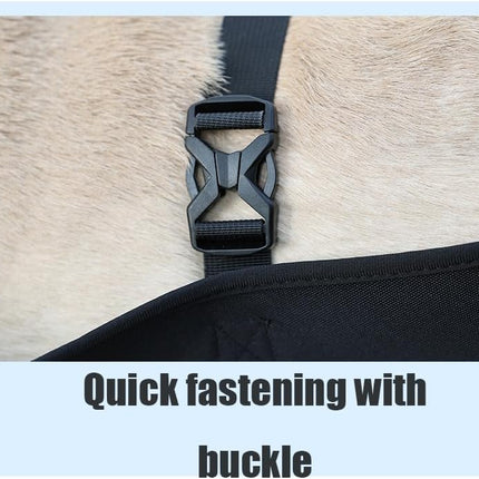 Dog Lifting Strap, Adjustable Sling for Elderly Dogs with Joint Injury and Arthritis, Dog Shoulder Strap for Dogs with Loss of Stability (M)