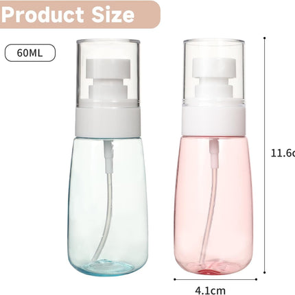 Spray Bottles Small Mini Travel Spray Bottle Continuous Mister Small Spray Bottle Fine Mist Empty Fine Mist Sprayer for Cleaning Salons Cosmetic Misting Skin Care