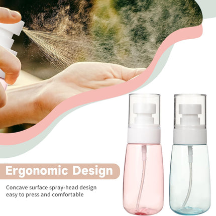 Spray Bottles Small Mini Travel Spray Bottle Continuous Mister Small Spray Bottle Fine Mist Empty Fine Mist Sprayer for Cleaning Salons Cosmetic Misting Skin Care