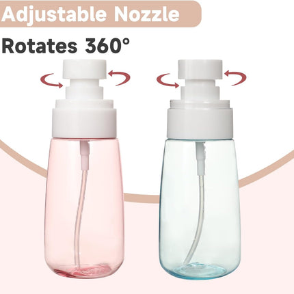 Spray Bottles Small Mini Travel Spray Bottle Continuous Mister Small Spray Bottle Fine Mist Empty Fine Mist Sprayer for Cleaning Salons Cosmetic Misting Skin Care