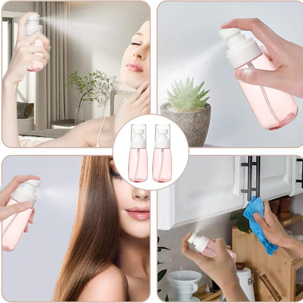 Spray Bottles Small Mini Travel Spray Bottle Continuous Mister Small Spray Bottle Fine Mist Empty Fine Mist Sprayer for Cleaning Salons Cosmetic Misting Skin Care