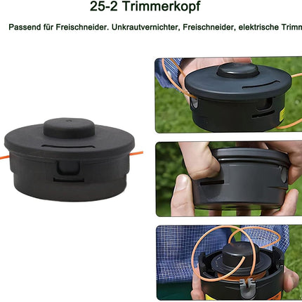 AutoCut 25-2 Trimmer Head for Stihl FS 90R FS55 FS 55R FS56 FS56RC FS70 FS70R FS80 FS80R FS90 FS100RX FS110 FS110RX FS130 FS130R FS240 FS250 String Trimmer Replace 4002 710 2191