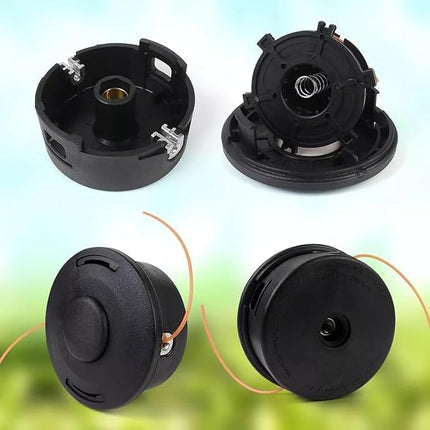 AutoCut 25-2 Trimmer Head for Stihl FS 90R FS55 FS 55R FS56 FS56RC FS70 FS70R FS80 FS80R FS90 FS100RX FS110 FS110RX FS130 FS130R FS240 FS250 String Trimmer Replace 4002 710 2191