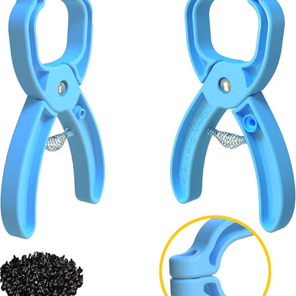 Safety Eye Tool Auxiliary Tool for Attaching Safety Eyes for Crocheting Safety Eyes Crochet Tools for Amigurumi Crochet & Stuffed 5-30mm Animal Eyes Making Supplies Tool（Blue 1pcs）