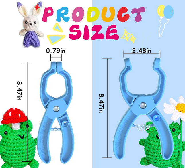 Safety Eye Tool Auxiliary Tool for Attaching Safety Eyes for Crocheting Safety Eyes Crochet Tools – product detail