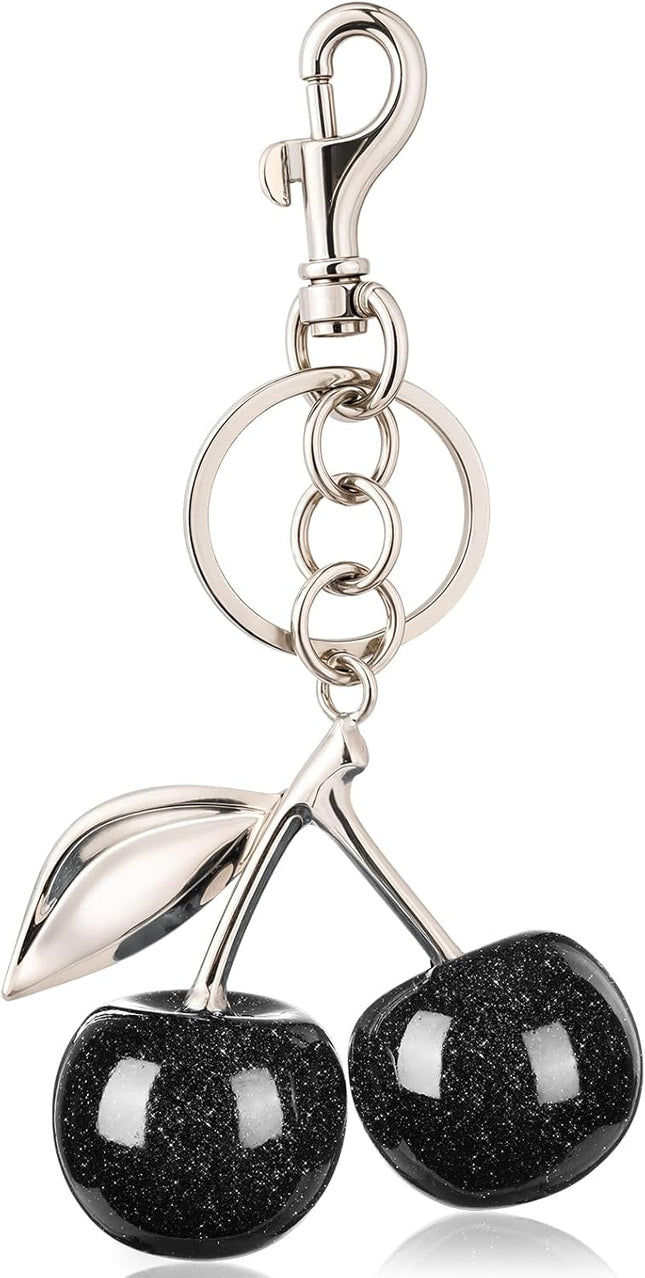 Cherry Keychain Cherry Bag Charm Cute Cherry Keychain for Handbag Girls Birthday Gift Valentine's Day