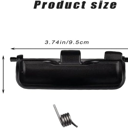 Car Center Console Armrest Lid Latch,Center Console Armrest Lid Latch for 2013-2018 Acura RDX Lock Knob with Stainless Steel Spring,83417-TX4-A01 Armrest Lid Latch Lock Replacement