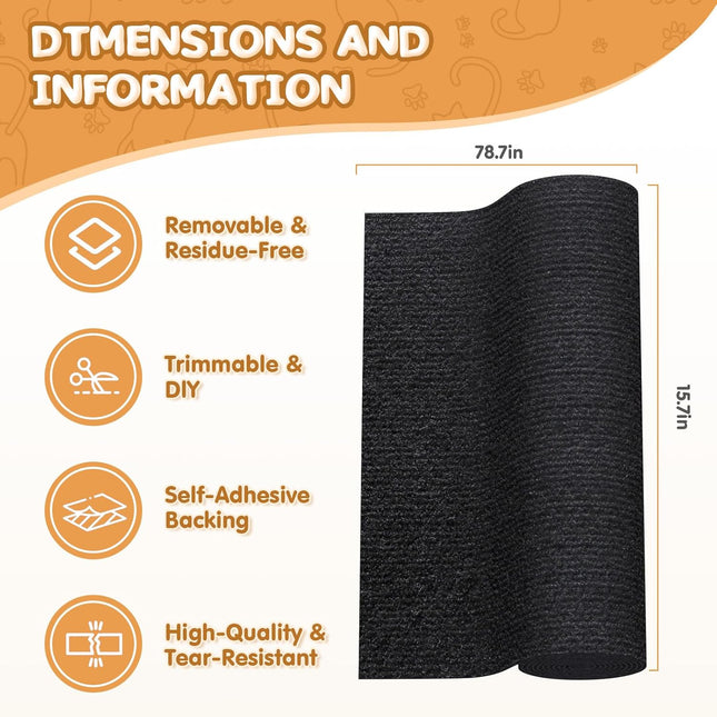 78.7 x15.8 Cat Scratching Mat (Light – product detail