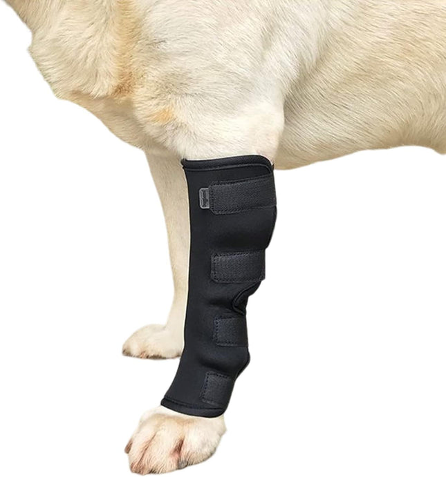 1Pc Canine Dog Hock Joint Support Brace Adjustable Pet Dog Leg Braces Compression Wrap for