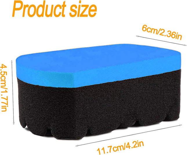 3Pcs Tire Shine/Dressing Applicator Pads Perfect for Using to Apply Tire Shine Wet – product detail