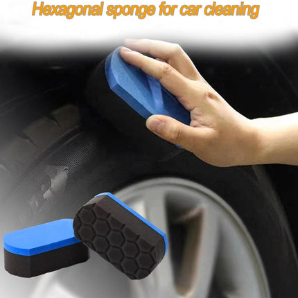 3Pcs Tire Shine/Dressing Applicator Pads Perfect for Using to Apply Tire Shine, Tire Wet, Tire Gel, or Tire Balm, Superior Durable and Reusable Cleaning Foam Sponge