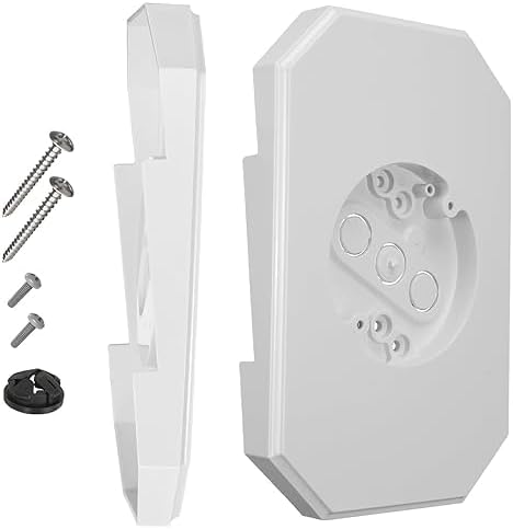 8141DBL Outdoor Mounting Plate kit with Built-in Electrical Box Outdoor Light Mount Kit for 1/2-inch Lap