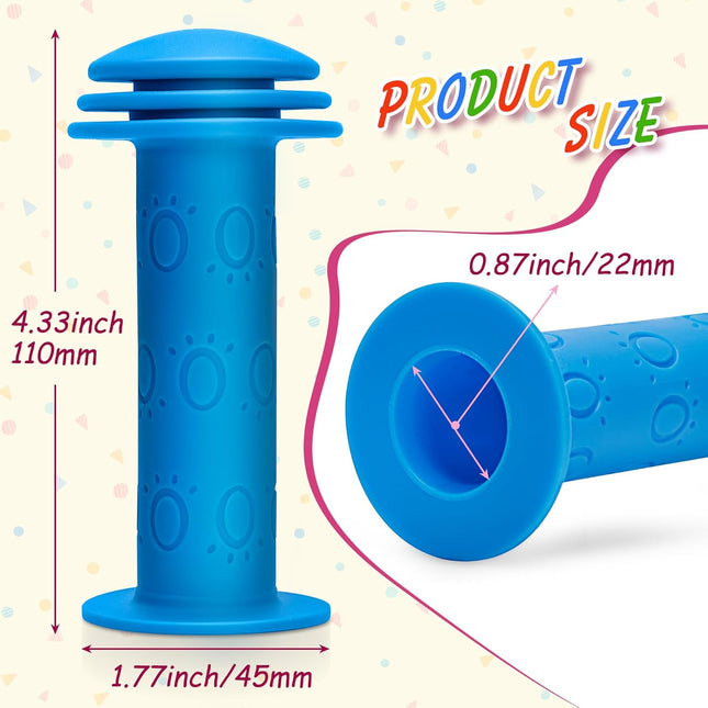 Bike Handle Grips Non Slip Rubber Bicycle Handlebar Grips for Kids Girls Boys Mountain Road Beach Cruiser – product detail