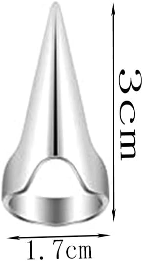 10 pcs Hair Parting Ring Alloy Beard Braiding Silver Hair Selection Tool Coloring – product detail