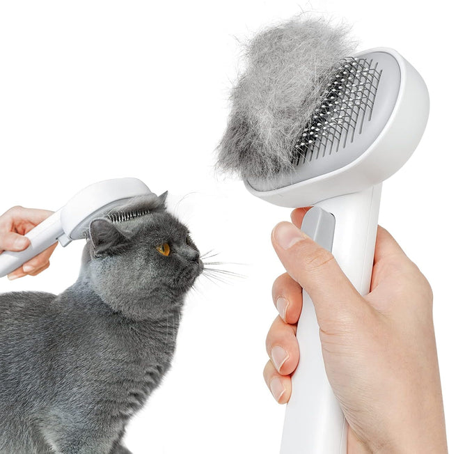 Cat Brush for Shedding Brushes Indoor Cats Long or Short Haired Grooming Comb Kitten Rabbit Massage Removes