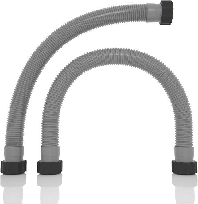 1.5 x 20 Pool Hose Replacement Pack of V1259-DP01-A-4352 in Grey