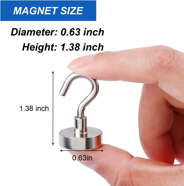 Strong Magnetic Hooks 30lbs Hooks for Cruise Cabins Magnet Ship Essentials Rare Earth Magnets – product detail