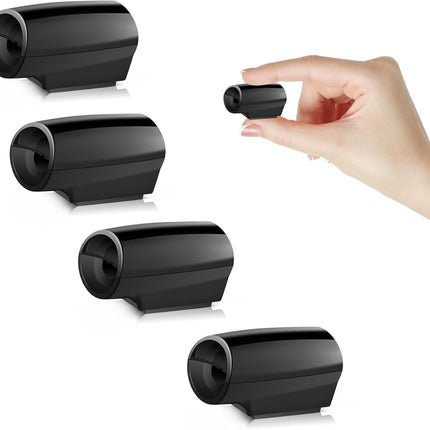 4 Pack Car Deer Whistle Warning for Horn Unit, Vehicles with Rubber Pads, Exterior Accessories, Suitable Cars, Trucks, Motorcycles -