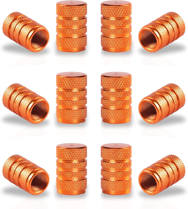 12PCS Tire Valve Stem Caps Car Exterior Accessories Aluminum Alloy Cover Universal for Cars Trucks
