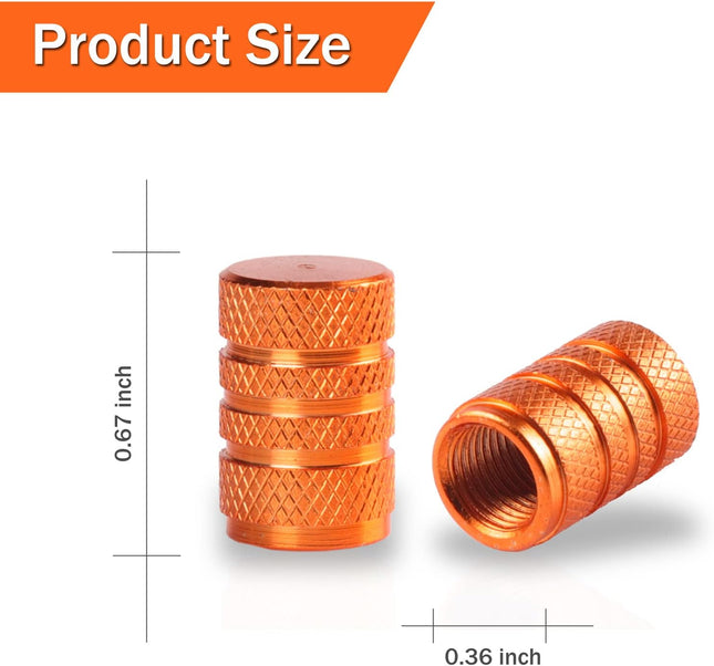 12PCS Tire Valve Stem Caps Car Exterior Accessories Aluminum Alloy Cover Universal for Cars Trucks – product detail