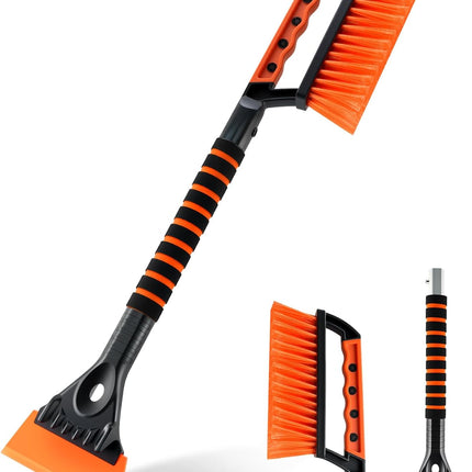 Ice Scraper and Snow Brush for Car Windshield, Car, Winter Necessities, Multi Functional Removal Tools, Accessories Gift Women Man (Enhanced) - Enhanced version