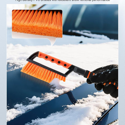Ice Scraper and Snow Brush for Car Windshield, Car, Winter Necessities, Multi Functional Removal Tools, Accessories Gift Women Man (Enhanced) - Enhanced version