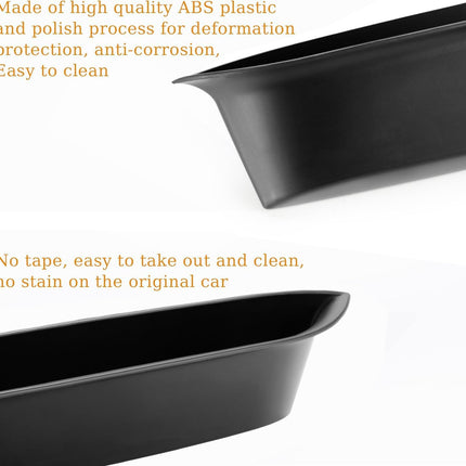 Passenger Storage Tray Organizer Grab Handle Box Compatible with 2011-2017 Jeep Wrangler JK JKU, Accessories, Car Interior Black -