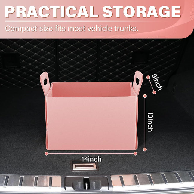Car Trunk Organizer Foldable Organizer for SUV Lightweight Storage Sundries Accessories Women and Men – product detail