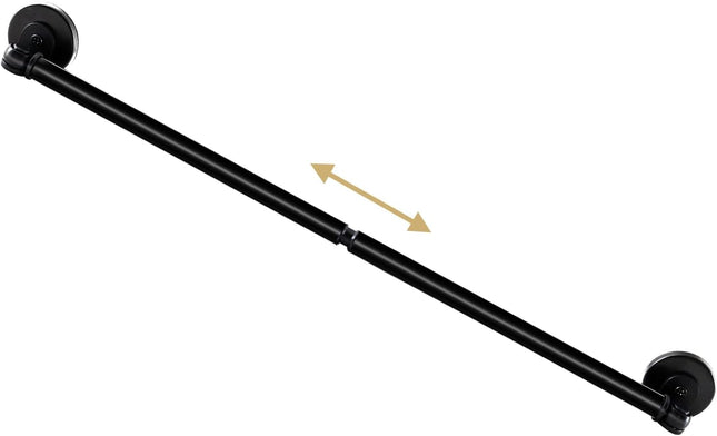 1 PACK Magnetic Curtain Rods for Metal Doors 16 to 28 1/2 Inch Diameter Adjustable V1259-DP01-A-4432