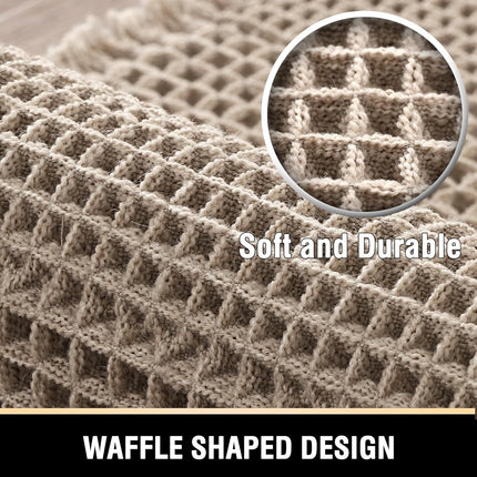 Waffle Bath Mat Super Absorbent Bathroom Mats Non Slip Rugs for Floor Machine Washable Ultra Soft Beside Tub, (32 x 20 Plus 24 60 - Inches, Irish Cream) Cream 20" 32" 24" 60"