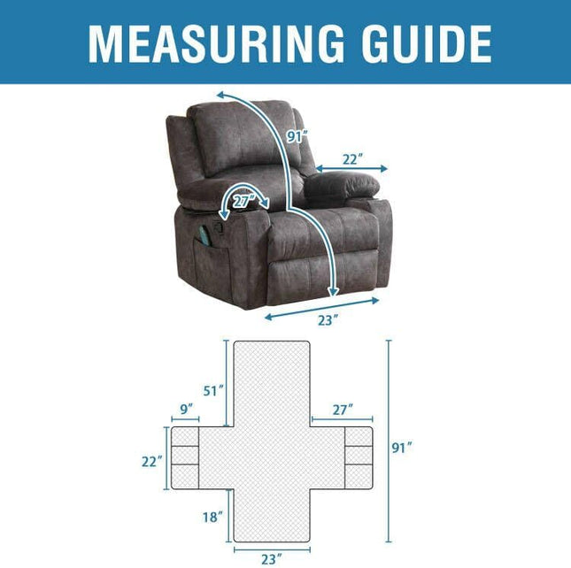 100 Percent Waterproof Recliner Chair Cover Nonslip Stay in Place Electric Power Lift Slipcovers – product detail
