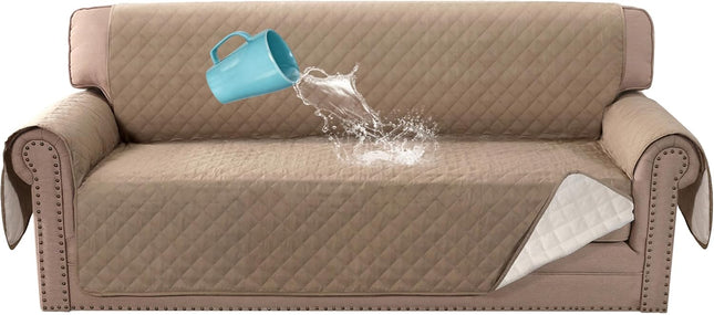 Sofa Cover 100 Percent Waterproof Slipcover Furniture Protector Washable Couch Cover with