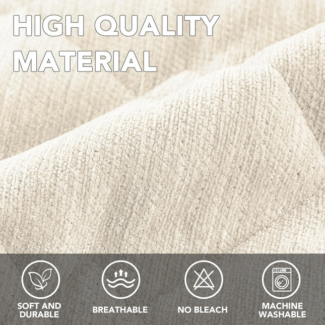 Couch Cover Chenille Pet Fuzzy Sofa Covers for 3 Cushion Anti Slip Washable Slipcovers with – product detail