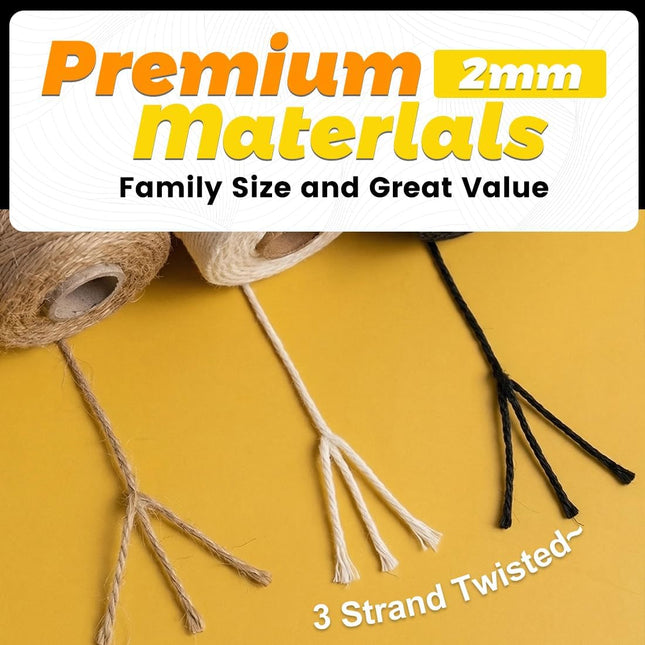 Twine String Natural Jute & Cotton – product detail