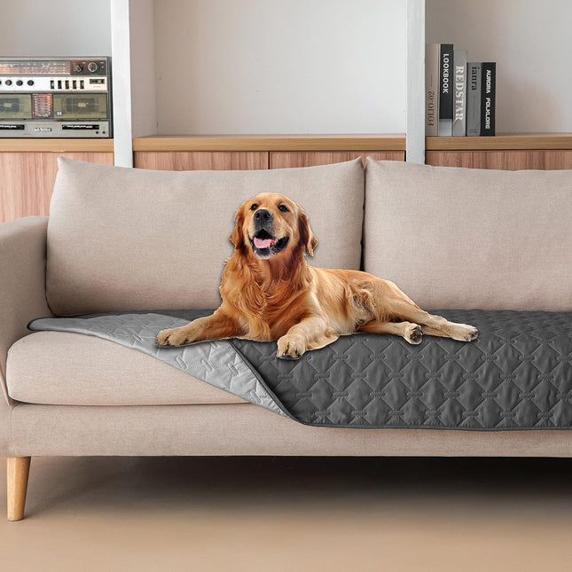 3X Stronger Waterproof Pet Blanket Scratch Proof Furniture Protector for Dogs Cats Reversible Cover 30x70
