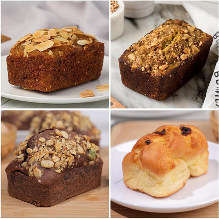 Mini Loaf Pans, Metal Reinforced Frame Silicone Bread Pans 8 Cavities Nonstick for Baking Cornbread, Bread, Brownie, Cheesecake, Chocolate 2 Pack Confetti Creamy 8-cup: 2.2"x3.5": 2pcs