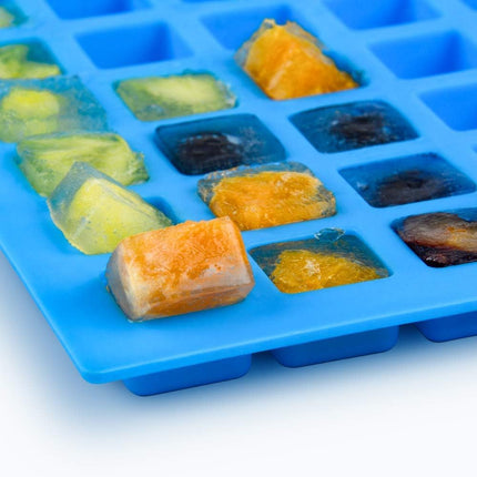 Square Silicone Candy Molds - Mini for Hard Candy, Chocolate, Gummy, Caramel, Ganache, Ice Cubes (2)
