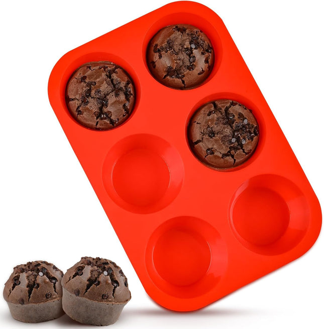 Muffin Top Pan 3 Inch Round Silicone Egg & Jumbo 3.5 – product detail
