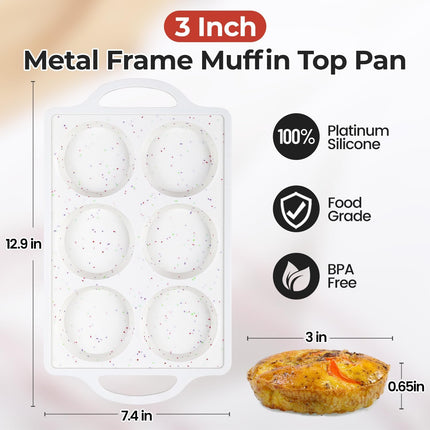 Silicone Muffin Top Pan & Mini Loaf -