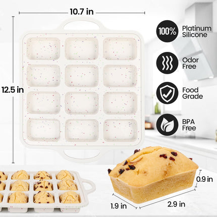 Silicone Muffin Top Pan & Mini Loaf -