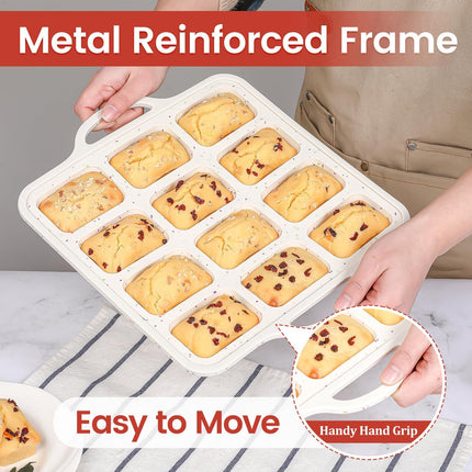 Silicone Muffin Top Pan & Mini Loaf -