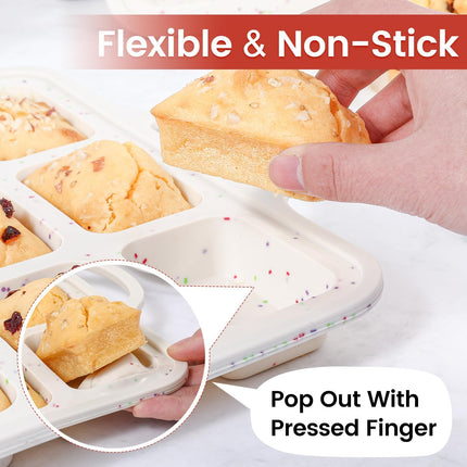 Silicone Muffin Top Pan & Mini Loaf -