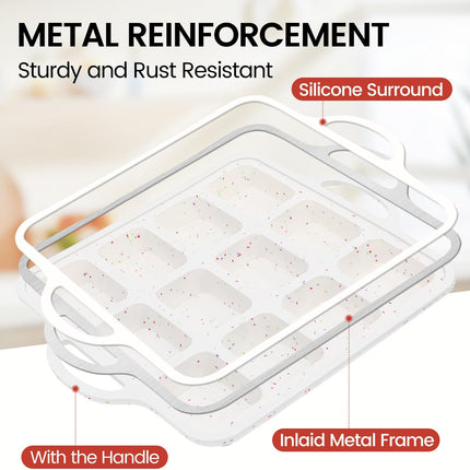Silicone Mini Loaf Pan with Metal Frame & Bread Pans -