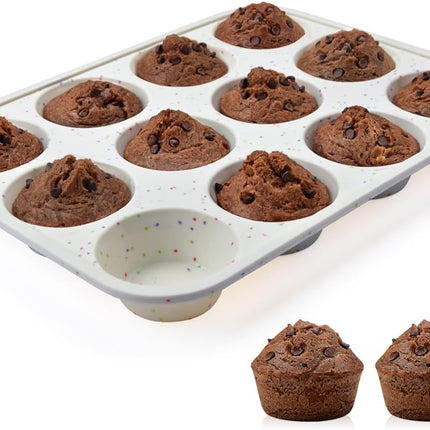 Regular Size Silicone Muffin Pans Set -