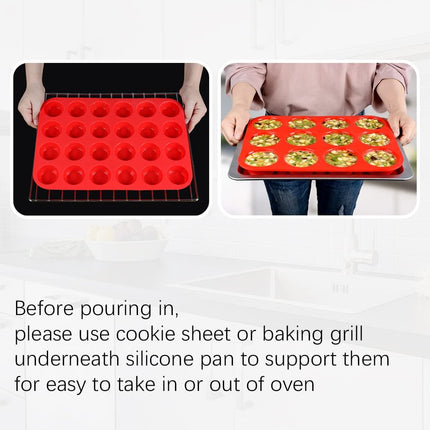 Silicone Muffin Pan -