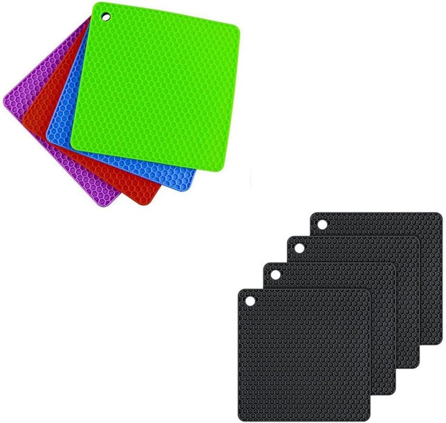 Square Silicone Trivet Mat V1259-DP01-A-4549