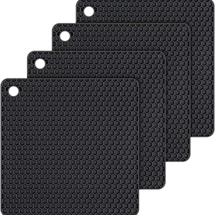 Square Silicone Trivet Mat -